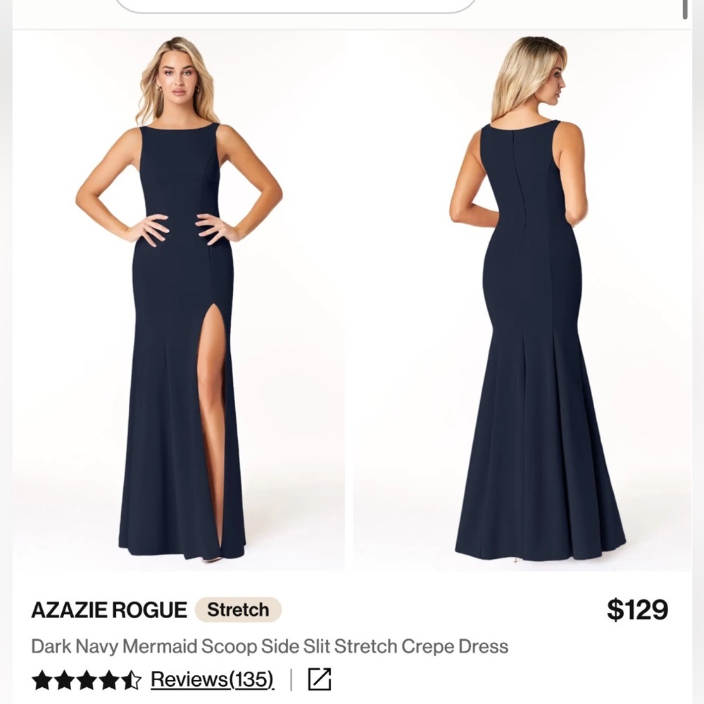 Azazie Rogue Bridesmaid Dress NWT